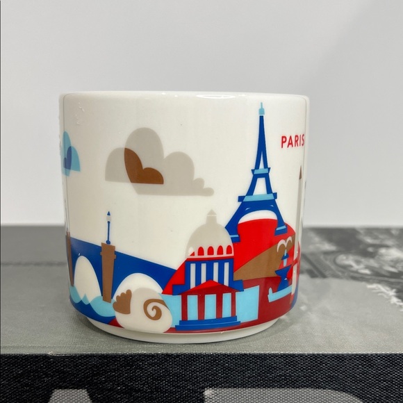 STARBUCKS | Paris Mug with Blue and Red Design - Picture 5 of 7